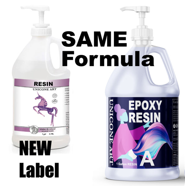 Epoxy Resin, 2 Gallon Epoxy Resin Supplies,Bubble Free & Crystal