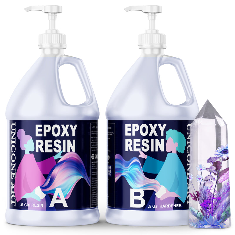 SUPERCLEAR® Coat Epoxy Resin Kit, 1 Gallon, Epoxy, Art Resin
